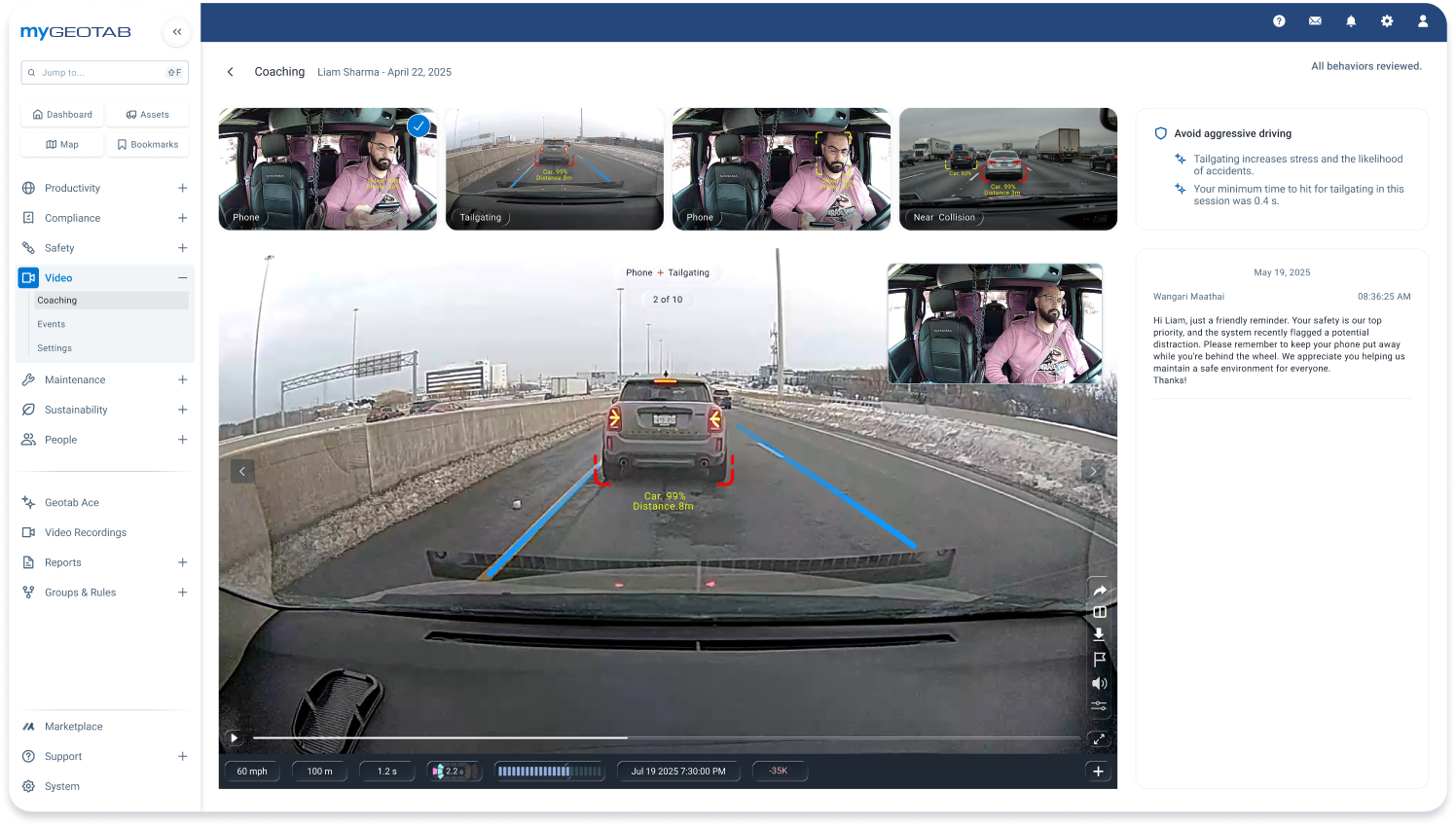 Collision prevention